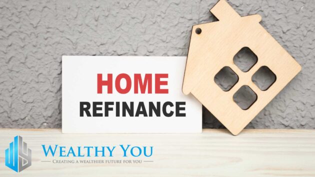 What is the purpose of refinancing a home